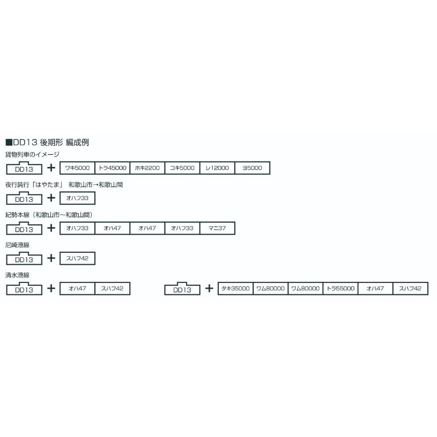 【新品即納】[RWM] (再販) 7014-1 DD13 後期形(動力付き) Nゲージ 鉄道模型 KATO(カトー)(20250926)