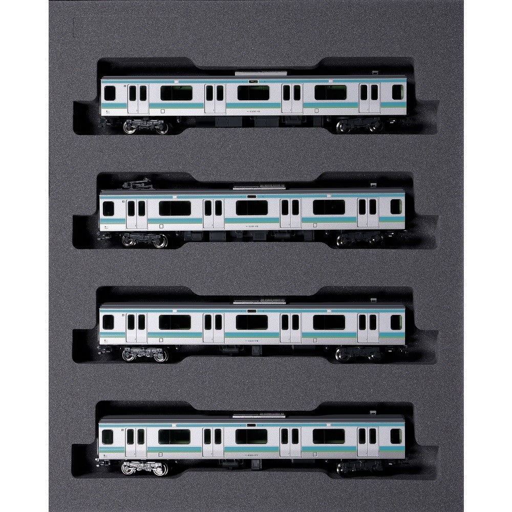 【新品】【お取り寄せ】[RWM] 10-2029 E231系常磐線・上野東京ライン 4両増結セット(動力無し) Nゲージ 鉄道模型 KATO(カトー)(20250927)