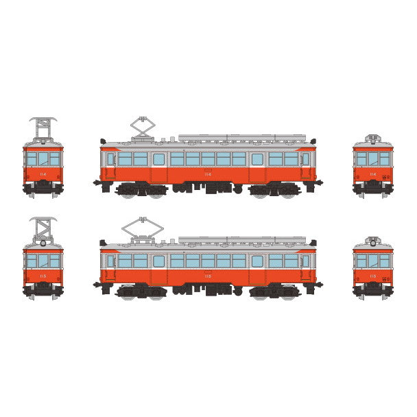 【新品】【お取り寄せ】[RWM] 336334 鉄道コレクション(鉄コレ) 箱根登山電車モハ3形(114+115) 2両セット(動力無し) Nゲージ 鉄道模型 TOMYTEC(トミーテック)(20251101)