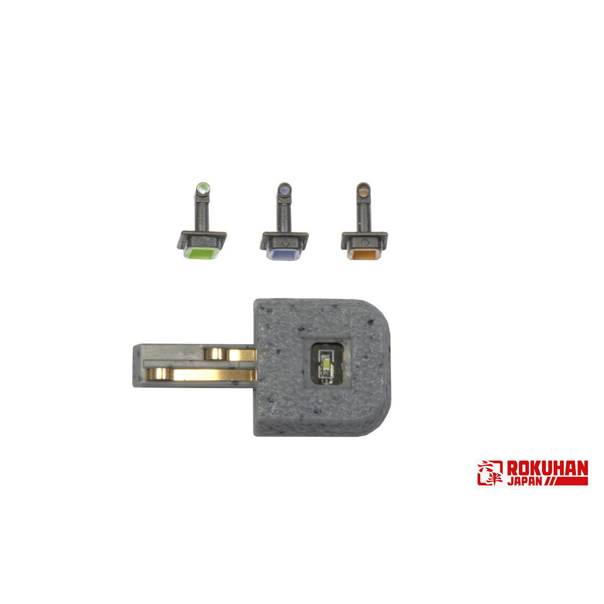 【新品即納】[RWM] S073-1 フィーダー型列車接近警報器(ロクハン直線レール用) Zゲージ 鉄道模型 ROKUHAN(ロクハン/六半)(20250731)