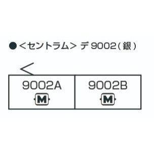 【予約安心出荷】[RWM] 14-809-2 富山地方鉄道『セントラム』 デ9002(銀)(動力付き) Nゲージ 鉄道模型 KATO(カトー)(2025年10月)