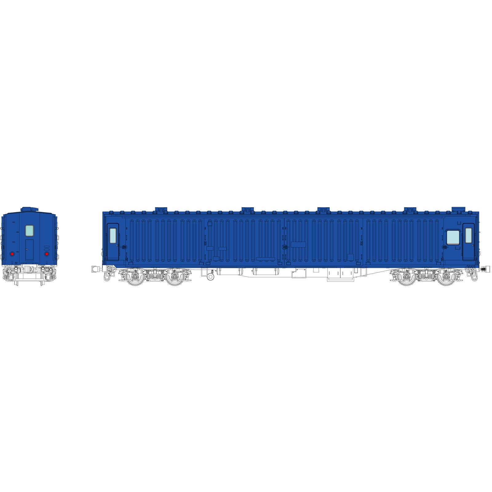 【新品即納】[RWM] TW-MN44E マニ44・青15号塗装(動力無し) HOゲージ 鉄道模型 TRAMWAY(トラムウェイ)(20260409)