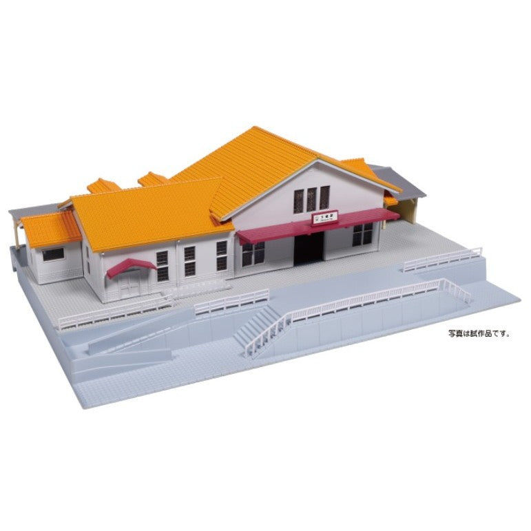 【新品】【お取り寄せ】[RWM] 23-211C 近郊形地上駅舎(オレンジ屋根) Nゲージ 鉄道模型 KATO(カトー)(20251231)