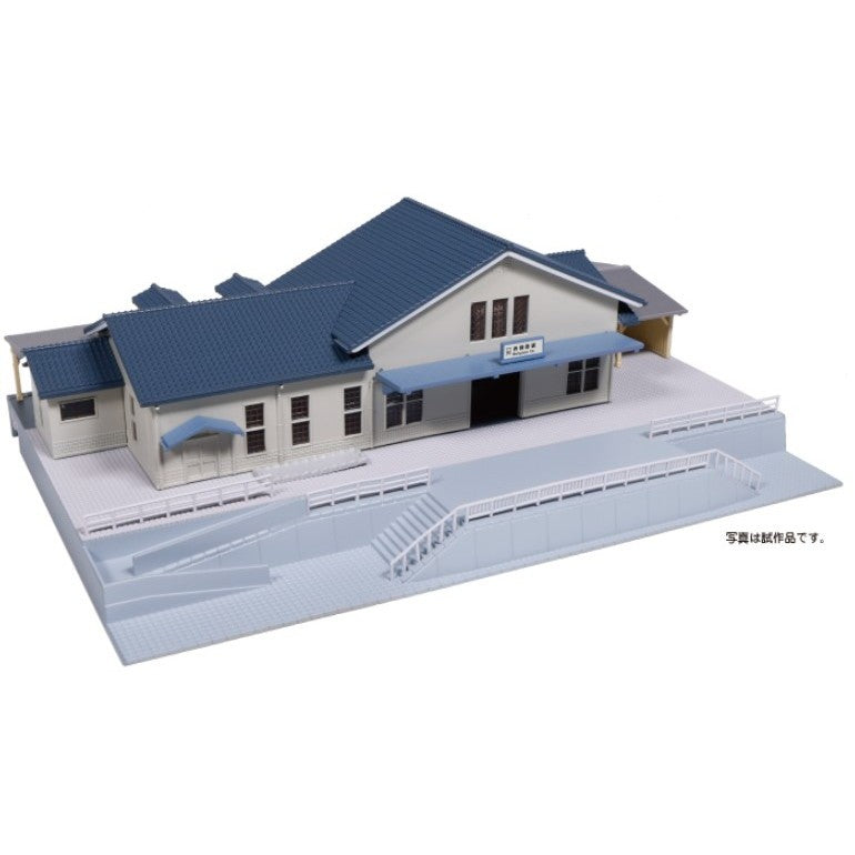 【新品】【お取り寄せ】[RWM] 23-211D 近郊形地上駅舎(モノトーン) Nゲージ 鉄道模型 KATO(カトー)(20251231)