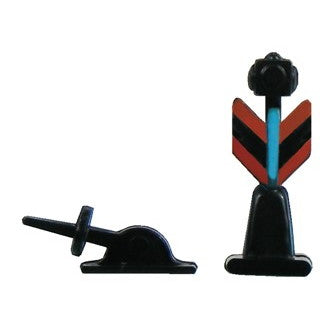 【新品即納】[RWM] NA-67 転轍機・標識(錘付転轍機 4個・転轍機標識 4個入) Nゲージ 鉄道模型 TGW(津川洋行)(20250831)