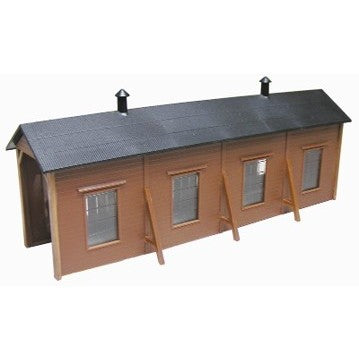 【新品】【お取り寄せ】[RWM] NA-102 単線 木造機関庫 組立キット Nゲージ 鉄道模型 TGW(津川洋行)(20250831)