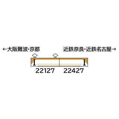【予約安心出荷】[RWM] 32106 近鉄22000系ACE(リニューアル車) 増結2両編成セット(動力無し) Nゲージ 鉄道模型 GREENMAX(グリーンマックス)(2026年1月)