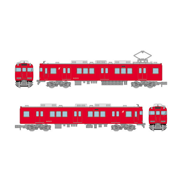 【新品即納】[RWM] 337683 鉄道コレクション(鉄コレ) 名古屋鉄道6000系(5次車・三河線) 2両セット(動力無し) Nゲージ 鉄道模型 TOMYTEC(トミーテック)(20251227)