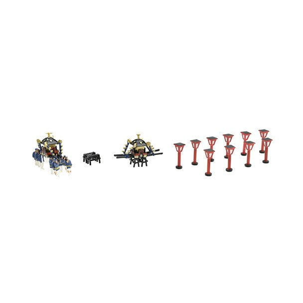 【新品】【お取り寄せ】[RWM] 330691 情景コレクション 情景小物006-1R 御輿・行灯1R Nゲージ 鉄道模型 TOMYTEC(トミーテック)(20260124)