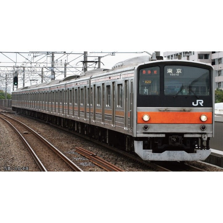 【新品】【お取り寄せ】[RWM] 10-1545 特別企画品 205系5000番台 武蔵野線(最終編成) 8両セット(動力付き) Nゲージ 鉄道模型 KATO(カトー)(20251231)