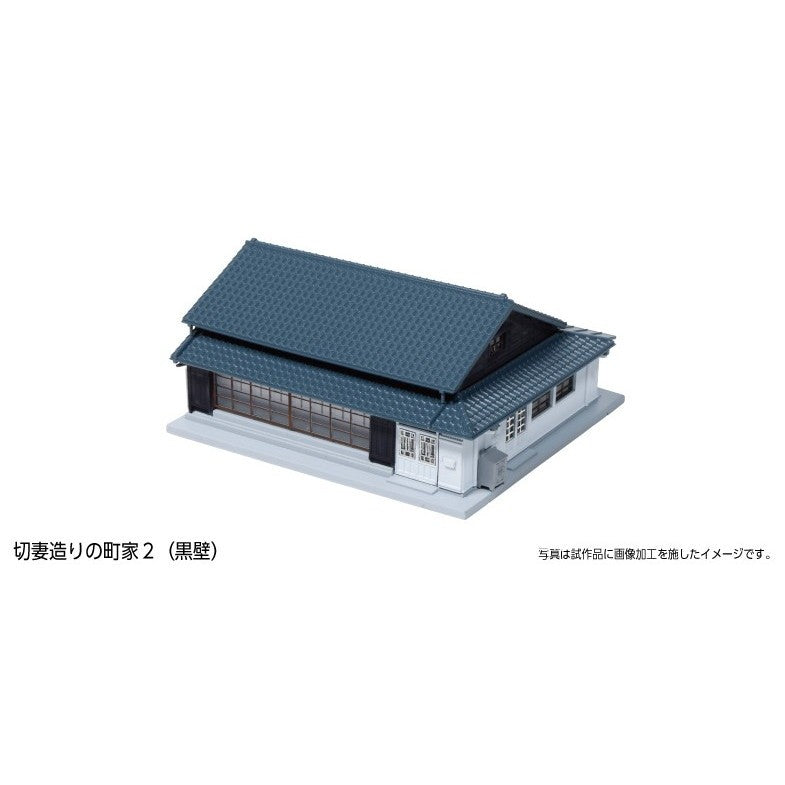 【新品】【お取り寄せ】[RWM] 23-481B 切妻造りの町家2(黒壁) Nゲージ 鉄道模型 KATO(カトー)(20260618)