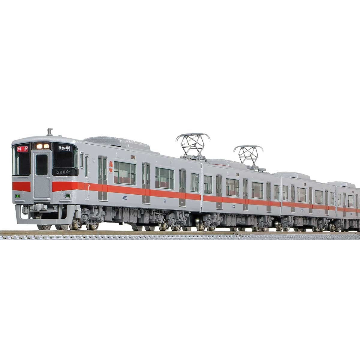 【新品即納】[RWM] 32130 山陽電鉄5030系(旧シンボルマーク・車番選択式) 6両編成セット(動力付き) Nゲージ 鉄道模型 GREENMAX(グリーンマックス)(20260214)