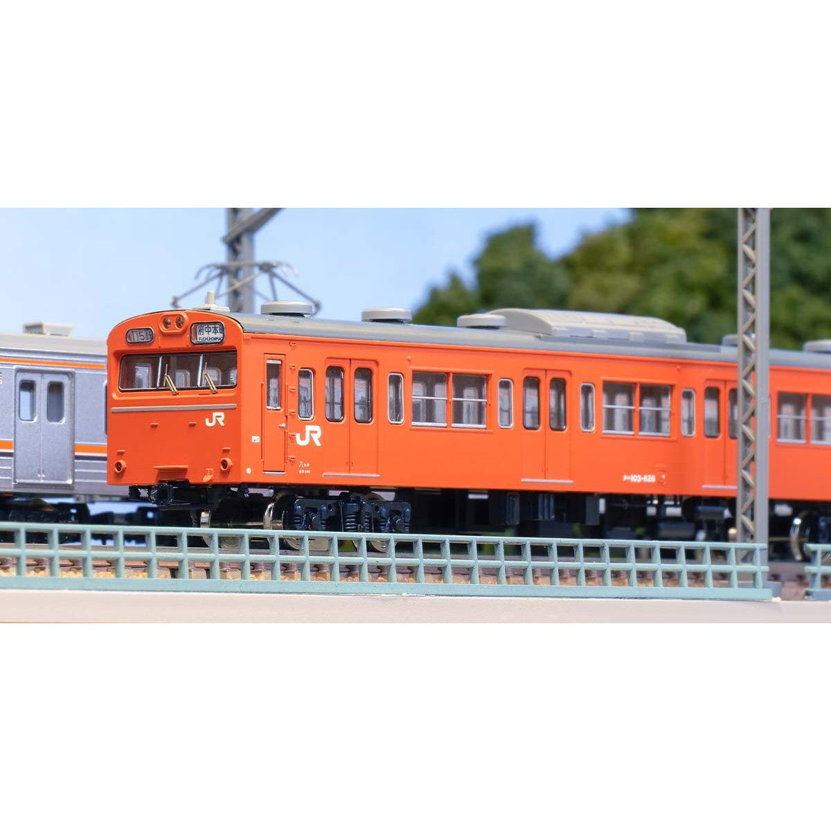 【新品即納】[RWM] 1295T 塗装済みキット JR103系(高運・非ATC車・武蔵野線・E38編成) 8両編成動力付きトータルセット(動力付き) Nゲージ 鉄道模型 GREENMAX(グリーンマックス)(20260207)