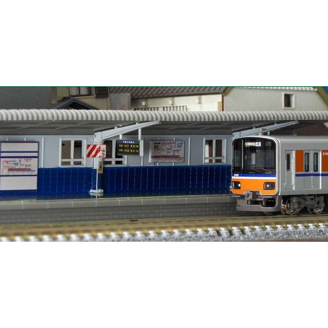 【予約安心出荷】[RWM] 2914 着色済みストラクチャーキット 着色済み 対向式ホーム(東武鉄道仕様) Nゲージ 鉄道模型 GREENMAX(グリーンマックス)(2025年12月)