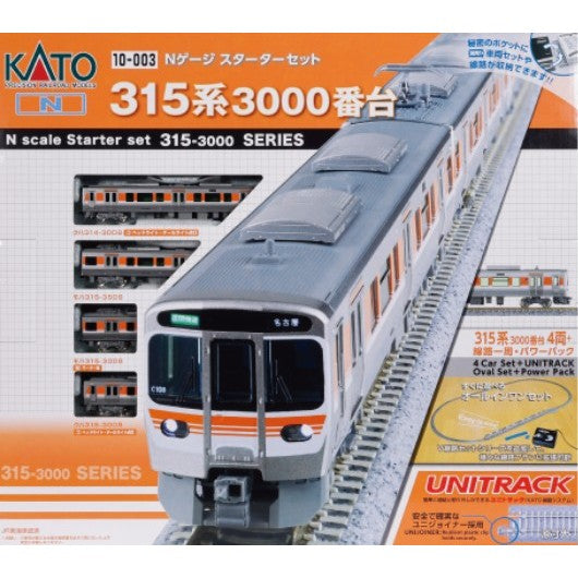 【新品】【お取り寄せ】[RWM] 10-003 Nゲージスターターセット 315系3000番台(動力付き) Nゲージ 鉄道模型 KATO(カトー)(20260130)