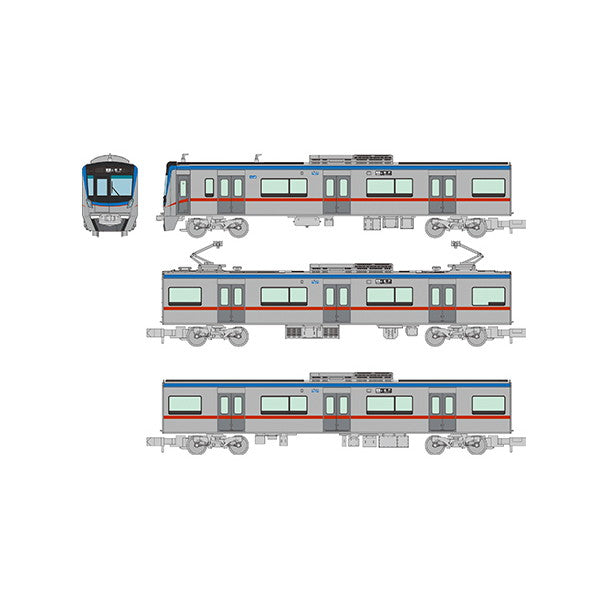 【新品即納】[RWM] 337805 鉄道コレクション(鉄コレ) 京成電鉄80000形 3両セット(動力無し) Nゲージ 鉄道模型 TOMYTEC(トミーテック)(20260221)