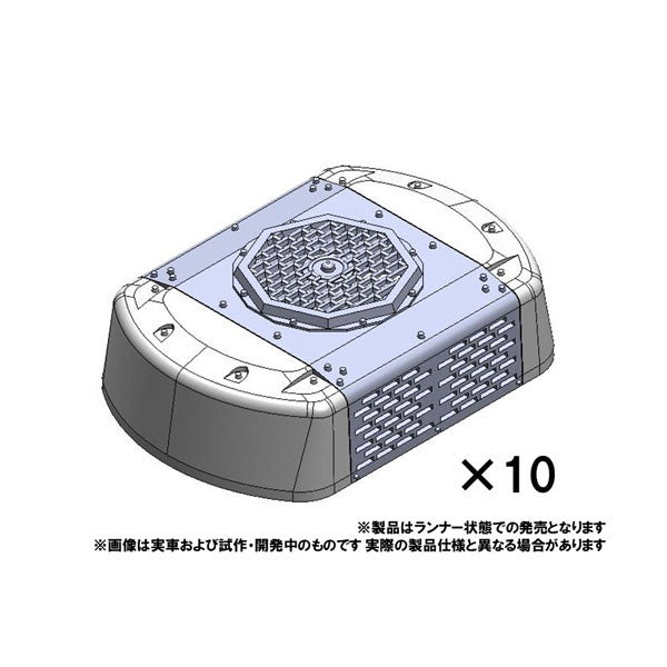 【新品即納】[RWM] PC6066 N-AU13B形クーラー(14-500系用・10個入) Nゲージ 鉄道模型 TOMIX(トミックス)(20260418)
