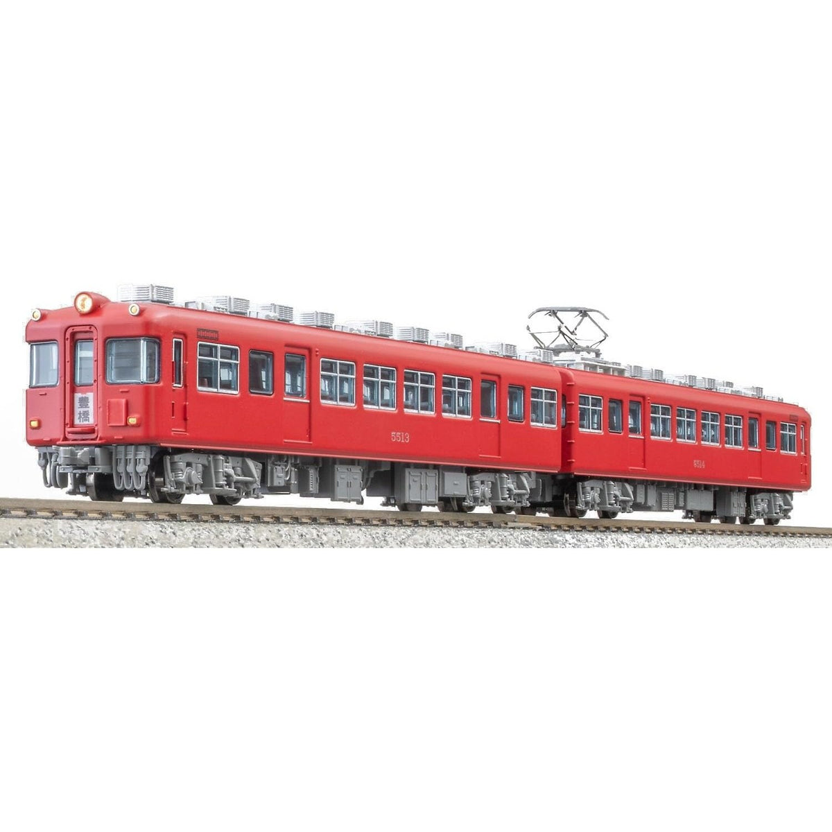 【新品】【お取り寄せ】[RWM] A6064 名鉄5500系 特別整備前 スカーレット 2両セット(動力無し) Nゲージ 鉄道模型 MICRO ACE(マイクロエース)(20260320)