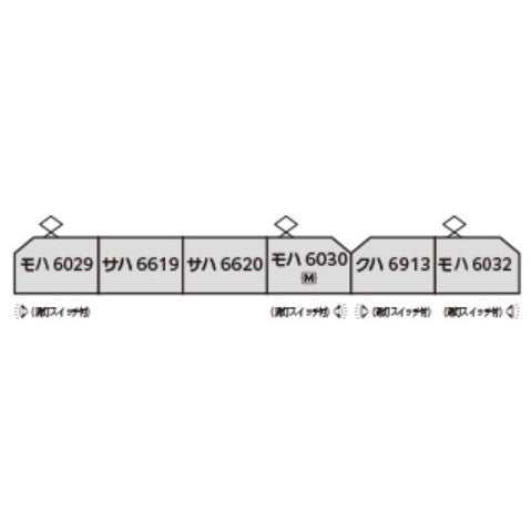 【予約安心出荷】[RWM] 10-2100 特別企画品 南海電鉄6000系(無塗装) 6両セット(動力付き) Nゲージ 鉄道模型 KATO(カトー)(2026年3月)