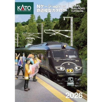 【新品】【お取り寄せ】[RWM] 25-000 KATO Nゲージ・HOゲージ鉄道模型カタログ 2026 書籍 KATO(カトー)(20251218)