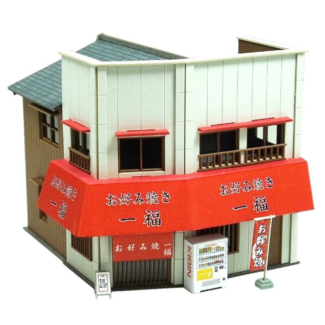 【新品即納】[RWM] MP03-115 なつかしのジオラマシリーズ お好み焼き屋 Nゲージ 鉄道模型 sankei(さんけい)(20251115)