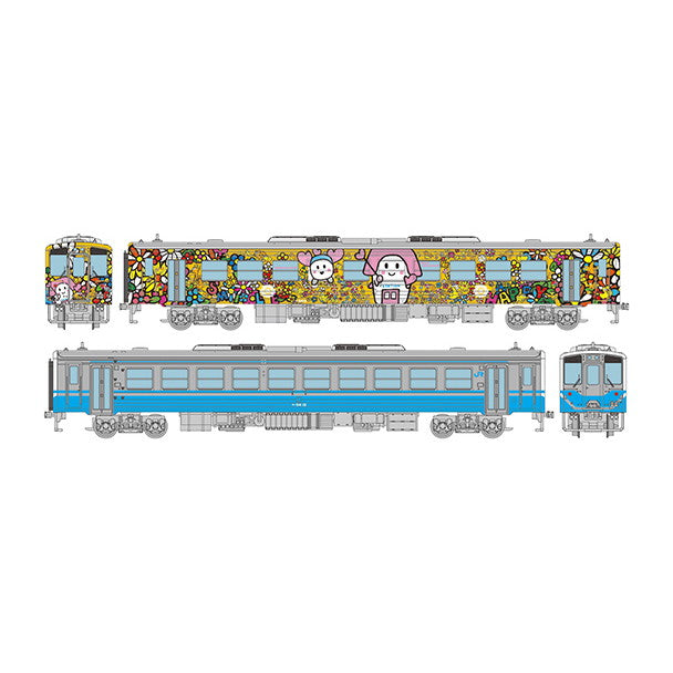 【予約安心出荷】[RWM] 332305 鉄道コレクション(鉄コレ) JRキハ54形0番代(すまいるえきちゃん号・JR四国色)2両セット(動力無し) Nゲージ 鉄道模型 TOMYTEC(トミーテック)(2026年3月)
