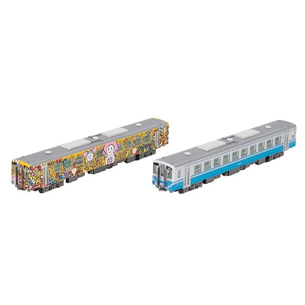 【新品】【お取り寄せ】[RWM] 332305 鉄道コレクション(鉄コレ) JRキハ54形0番代(すまいるえきちゃん号・JR四国色)2両セット(動力無し) Nゲージ 鉄道模型 TOMYTEC(トミーテック)(20260320)