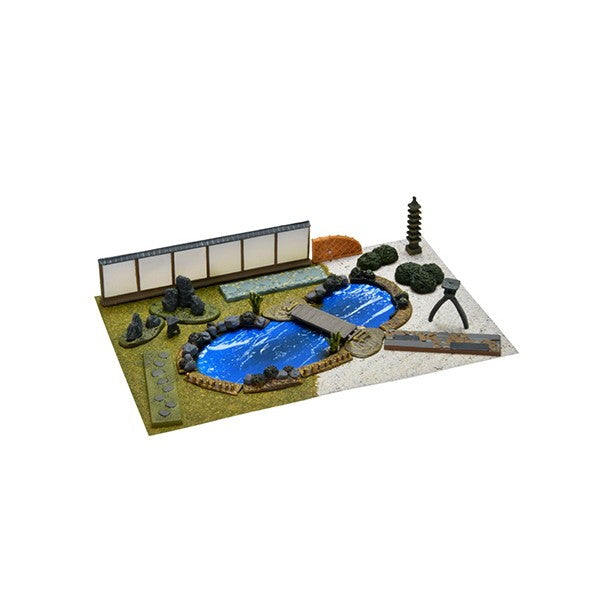 【新品】【お取り寄せ】[RWM] 338024 情景コレクション 情景小物041-2 日本庭園セット2 Nゲージ 鉄道模型 TOMYTEC(トミーテック)(20260425)
