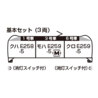 【予約安心出荷】[RWM] 10-2170 E259系「成田エクスプレス」(リニューアルカラー) 基本セット(3両)(動力付き) Nゲージ 鉄道模型 KATO(カトー)(2026年3月)