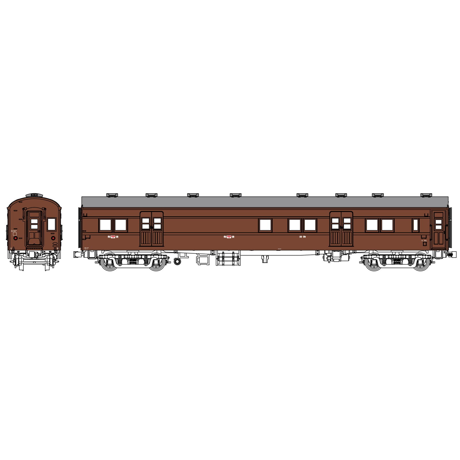 【予約安心出荷】[RWM] TW61-14B スユニ60(魚腹台枠・1～20)ぶどう2号(動力無し) HOゲージ 鉄道模型 TRAMWAY(トラムウェイ)(2026年夏)