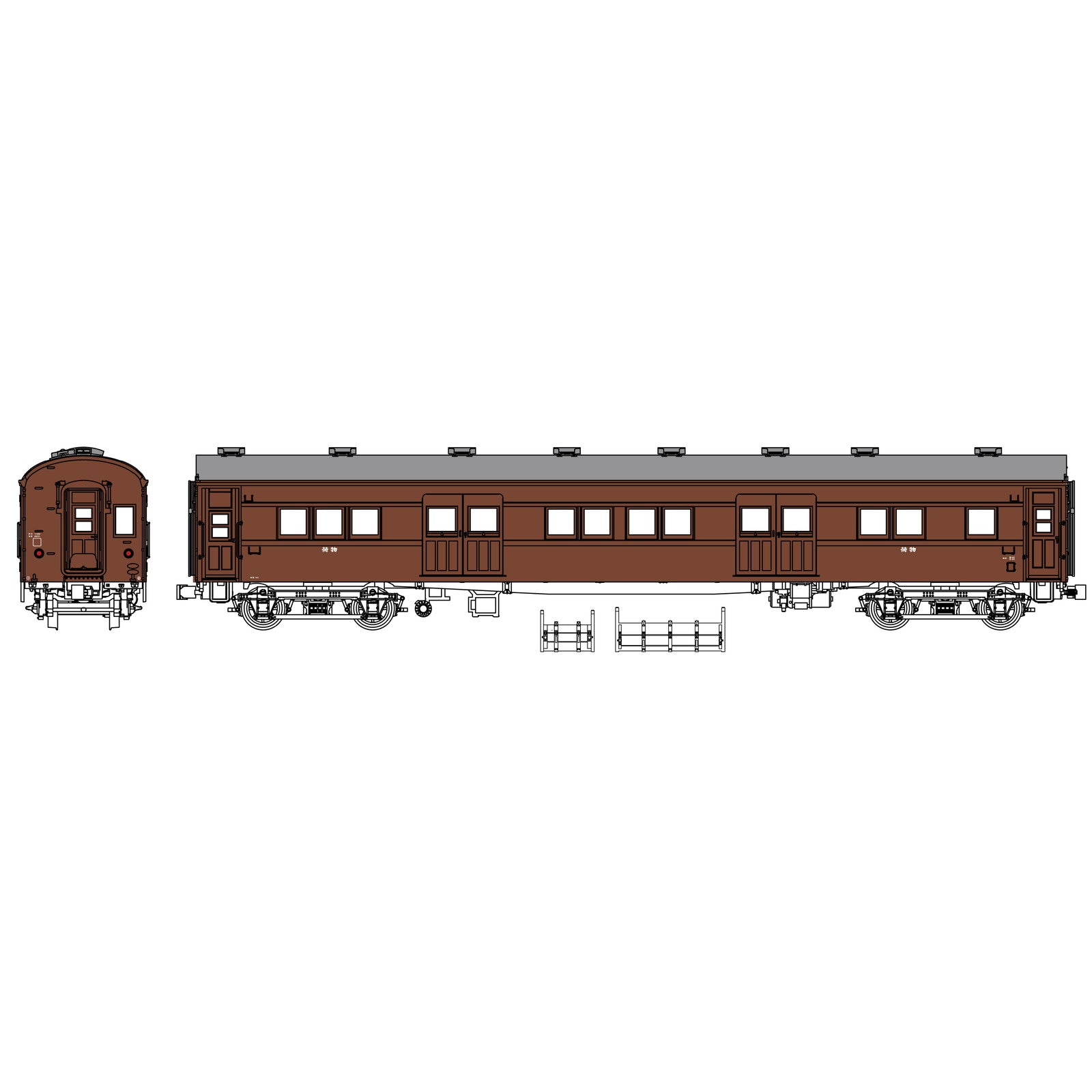 【予約安心出荷】[RWM] TW61-18B マニ61-200代(魚腹台枠)(動力無し) HOゲージ 鉄道模型 TRAMWAY(トラムウェイ)(2026年夏)