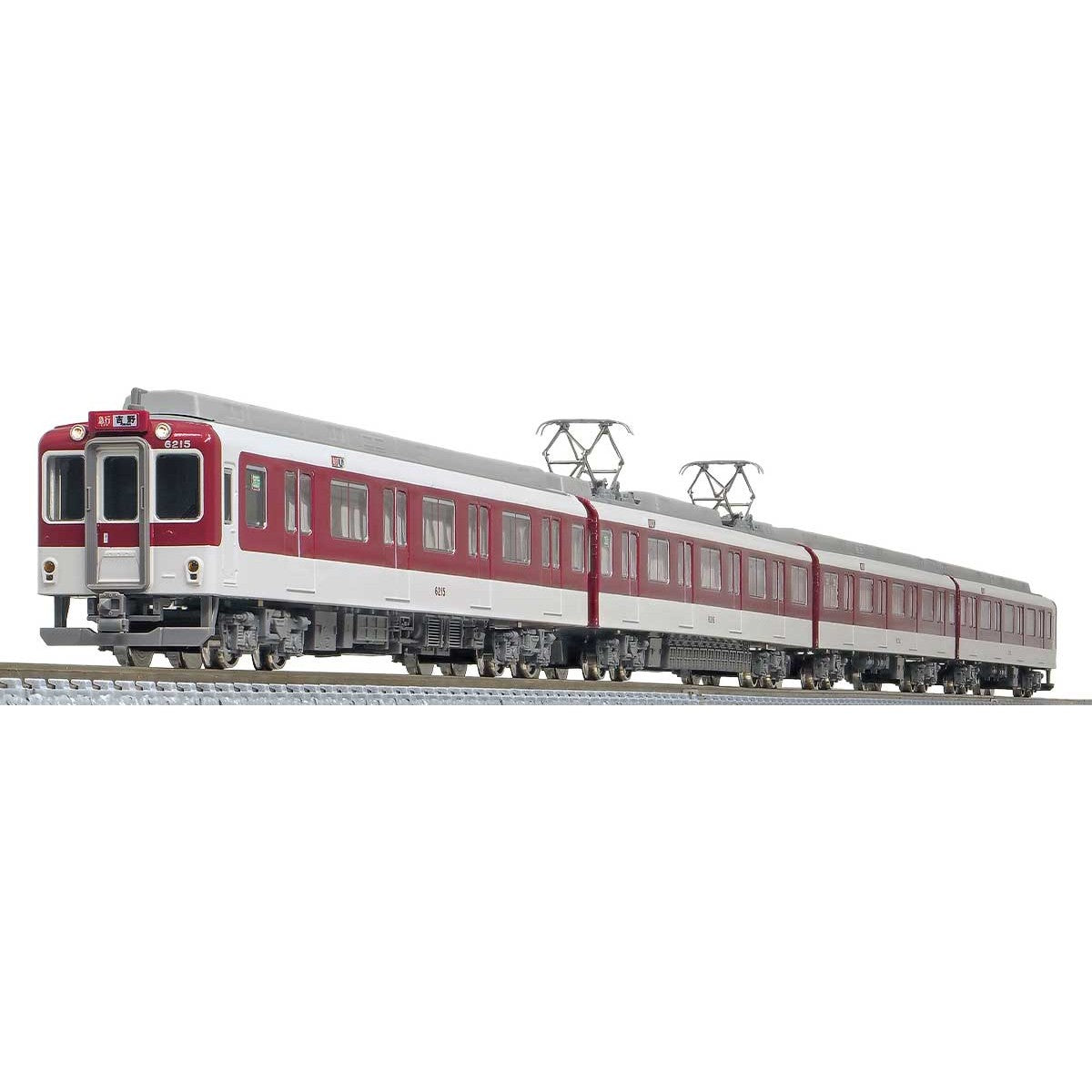 【新品】【お取り寄せ】[RWM] 32155 近鉄6200系(南大阪線・6215編成) 増結4両編成セット(動力無し) Nゲージ 鉄道模型 GREENMAX(グリーンマックス)(20260613)