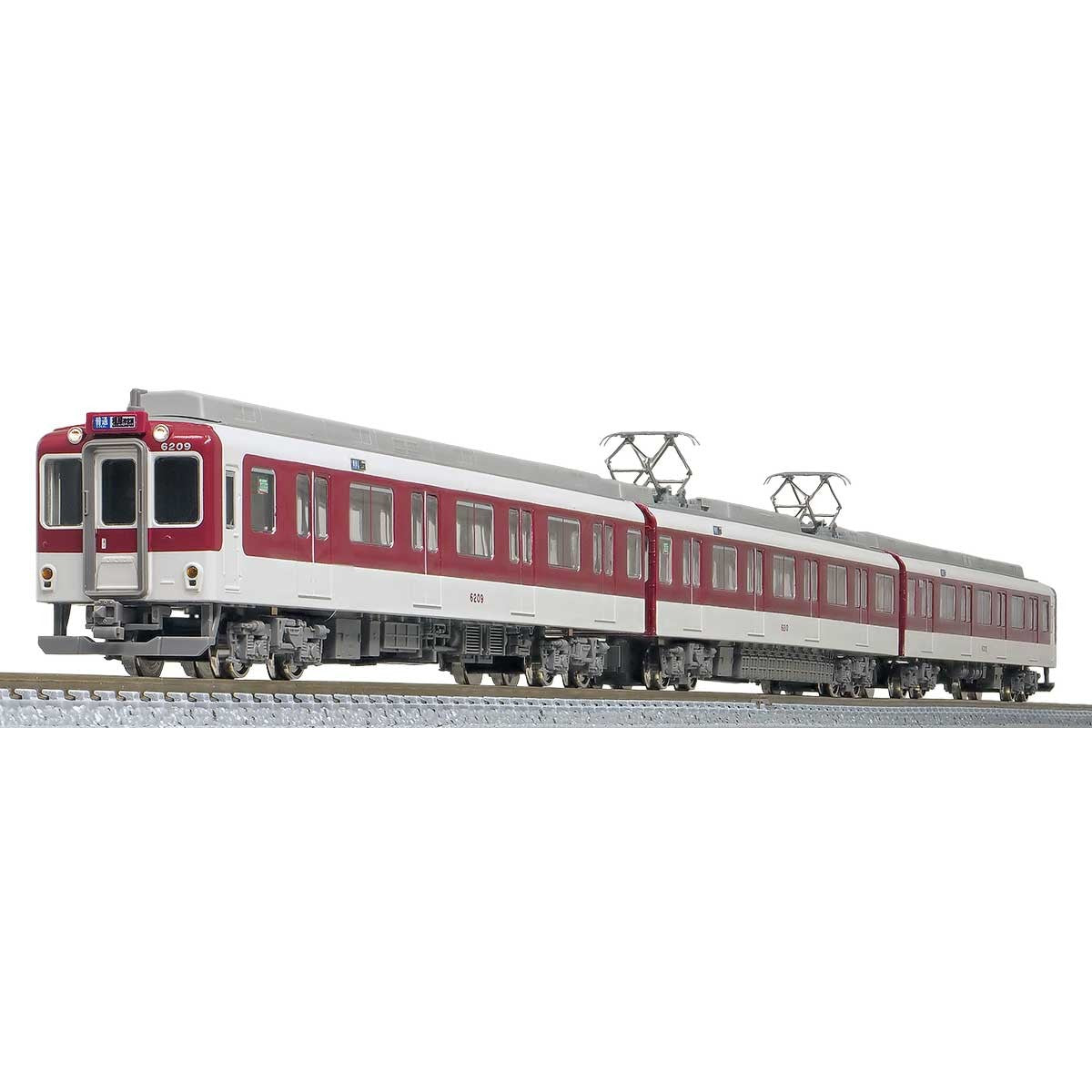 【新品】【お取り寄せ】[RWM] 32156 近鉄6200系(南大阪線・6209編成) 基本3両編成セット(動力付き) Nゲージ 鉄道模型 GREENMAX(グリーンマックス)(20260613)