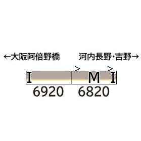 【予約安心出荷】[RWM] 32158 近鉄6820系(南大阪線・車番選択式) 2両編成セット(動力付き) Nゲージ 鉄道模型 GREENMAX(グリーンマックス)(2026年5月)