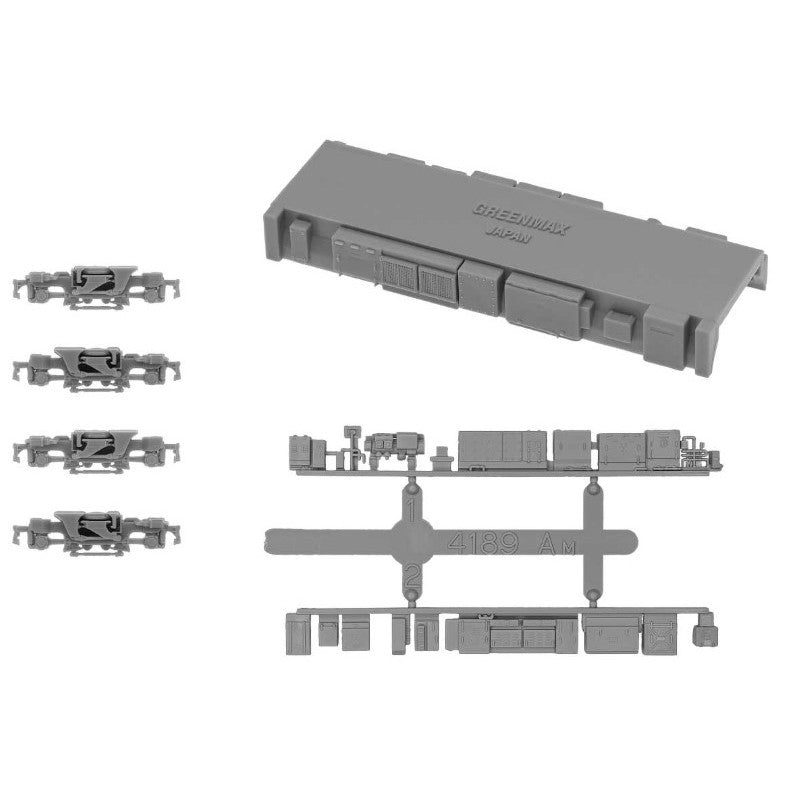 【予約安心出荷】[RWM] 8534 動力台車枠・床下機器セット C-04(TH600(グレー)+4189AM/Tpu Mカバー) Nゲージ 鉄道模型 GREENMAX(グリーンマックス)(2026年4月)