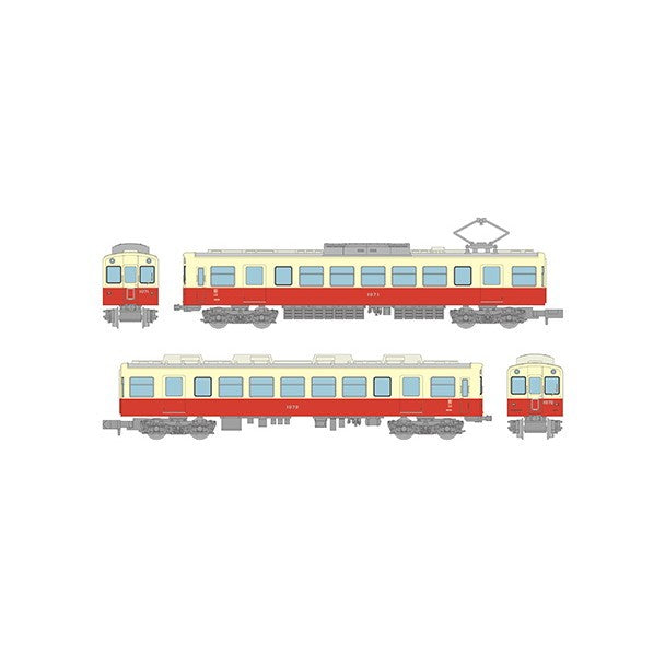 【新品】【お取り寄せ】[RWM] 338130 鉄道コレクション(鉄コレ) 高松琴平電気鉄道1070形(復刻塗装) 2両セット(動力無し) Nゲージ 鉄道模型 TOMYTEC(トミーテック)(20260425)