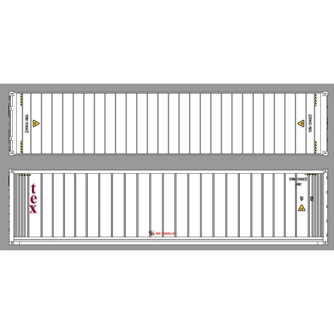 【新品即納】[RWM] TNEXT-101 Train-NEXTシリーズ No.101 1/150スケール 40ft リーファーコンテナ tex Nゲージ 鉄道模型 フジミ模型(FUJIMI)(20260301)
