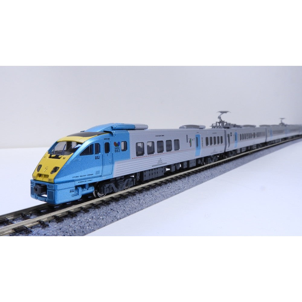 【新品】【お取り寄せ】[RWM] (再販) 10-485 883系「ソニック」(イエロー) 5両セット(動力付き) Nゲージ 鉄道模型 KATO(カトー)(20260521)