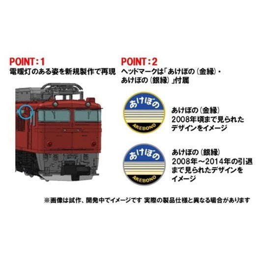 【予約安心出荷】[RWM] 7120 JR EF81形電気機関車(青森車両センター・双頭形連結器付)(動力付き) Nゲージ 鉄道模型 TOMIX(トミックス)(2026年6月)
