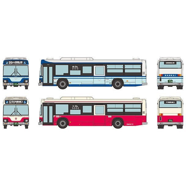 【新品】【お取り寄せ】[RWM] 338437 ザ・バスコレクション 和歌山バス創業50周年記念復刻デザインバス2台セット Nゲージ 鉄道模型 TOMYTEC(トミーテック)(20260523)