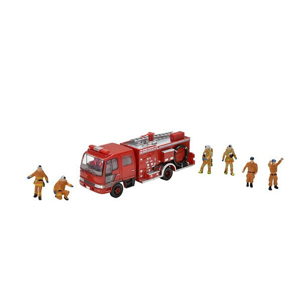 【予約安心出荷】[RWM] 338055 情景コレクション 情景小物146 ポンプ車・消防隊 Nゲージ 鉄道模型 TOMYTEC(トミーテック)(2026年6月)