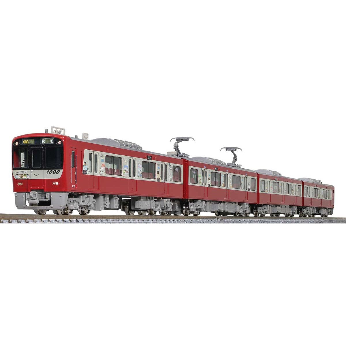 【新品即納】[RWM] 50836 京急新1000形1890番台(すみっコぐらし10周年号) 4両編成セット(動力付き) Nゲージ 鉄道模型 GREENMAX(グリーンマックス)(20260627)