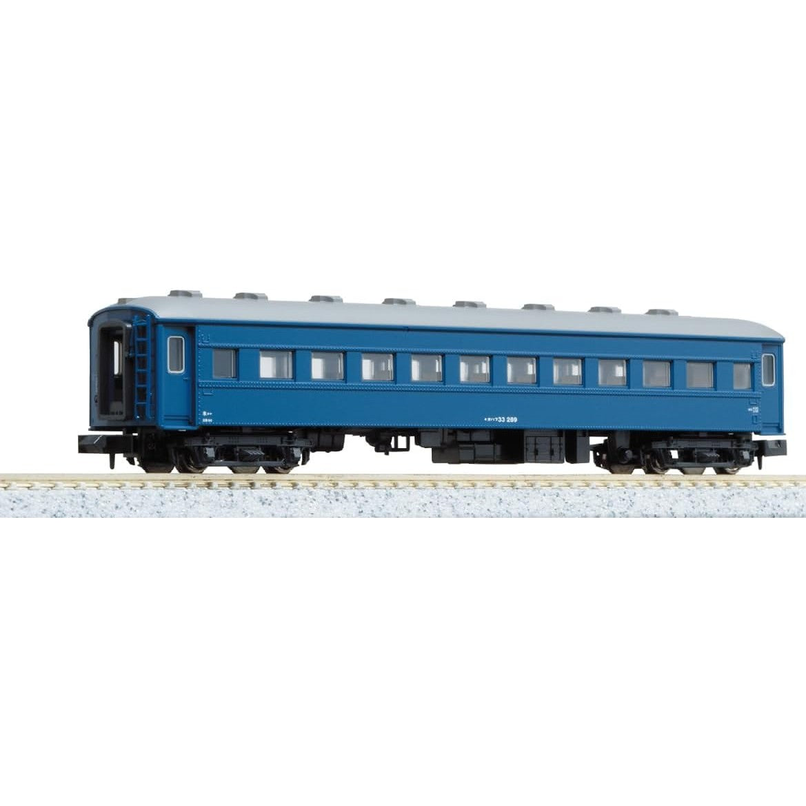 【新品】【お取り寄せ】[RWM] 5318-2 オハフ33 ブルー 一般形(動力無し) Nゲージ 鉄道模型 KATO(カトー)(20260521)