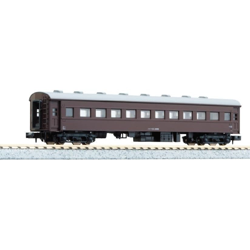 【新品】【お取り寄せ】[RWM] 5319-1 オハフ33 茶 戦後形(動力無し) Nゲージ 鉄道模型 KATO(カトー)(20260521)