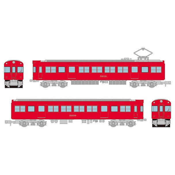 【予約安心出荷】[RWM] 332145 鉄道コレクション(鉄コレ) 名古屋鉄道5200系2両セットB(動力無し) Nゲージ 鉄道模型 TOMYTEC(トミーテック)(2026年6月)