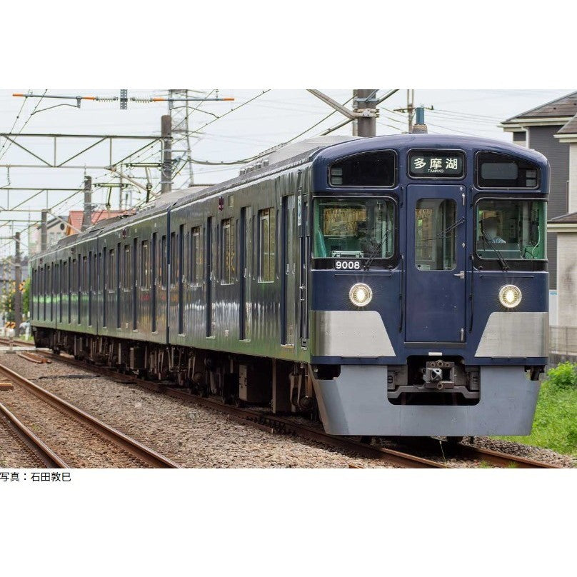 【予約安心出荷】[RWM] 32172 西武9000系(多摩湖線・紺色・白ライト) 4両編成セット(動力付き) Nゲージ 鉄道模型 GREENMAX(グリーンマックス)(2026年6月)