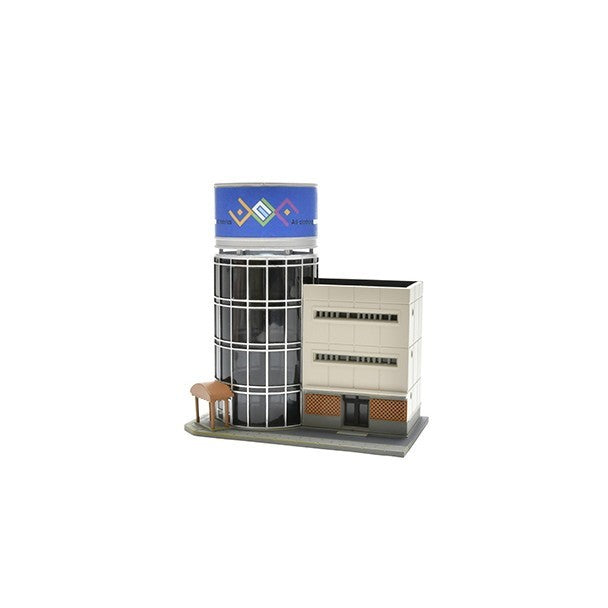 【新品】【お取り寄せ】[RWM] 334989 建物コレクション(建コレ) 039-4 円筒形ビル4 Nゲージ 鉄道模型 TOMYTEC(トミーテック)(20260725)