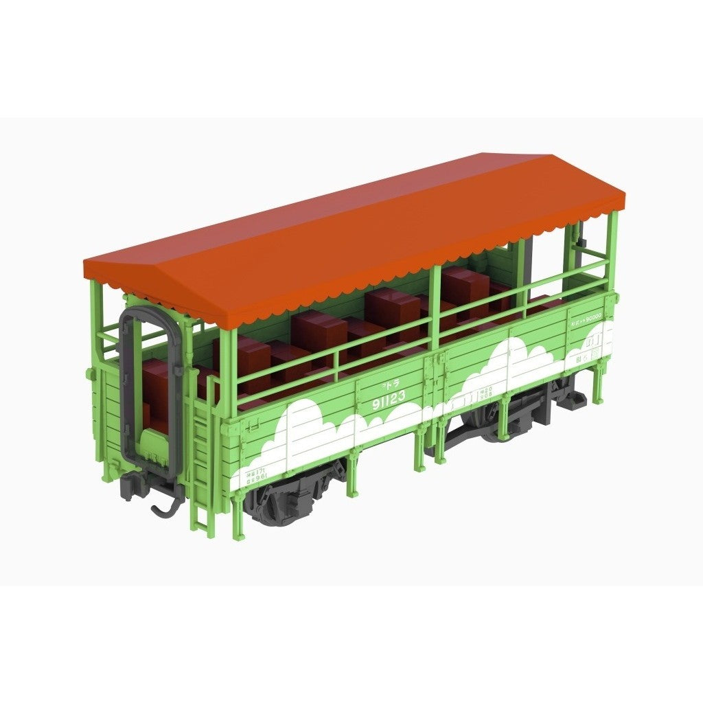 【新品即納】[RWM] PP270 1/80プラスチックキット トロッコ列車(メルヘングリーン塗装)(動力無し) HOゲージ 鉄道模型 PLUM(プラム)(20260524)