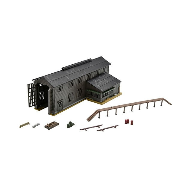 【新品】【お取り寄せ】[RWM] 338246 建物コレクション(建コレ) 021-4 電車庫A4 Nゲージ 鉄道模型 TOMYTEC(トミーテック)(20260829)