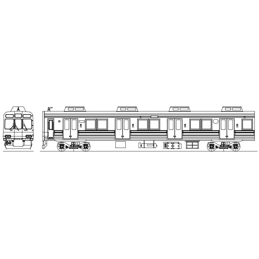 【新品即納】[RWM] 16番 秩父鉄道7500系電車 3両キット(動力無し) HOゲージ 鉄道模型 Masterpiece(マスターピース)(20260430)